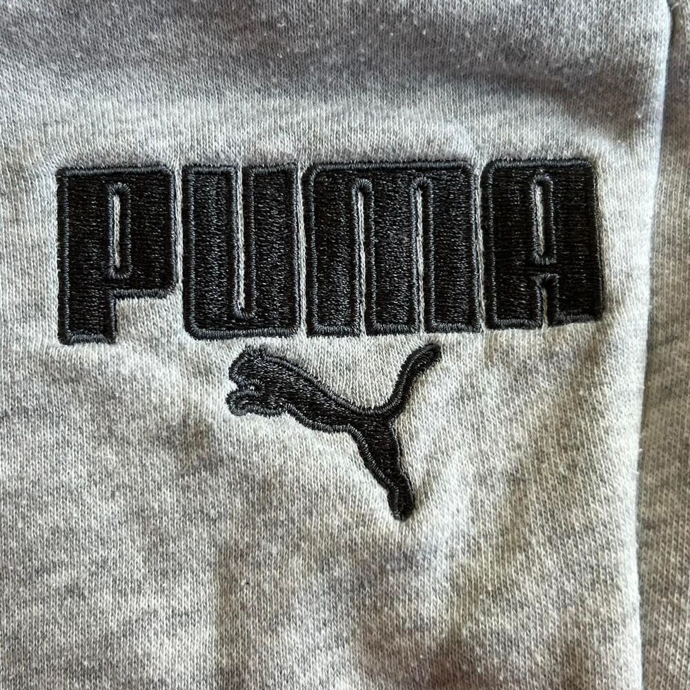 Puma Men's Grey Joggers-tracksuits